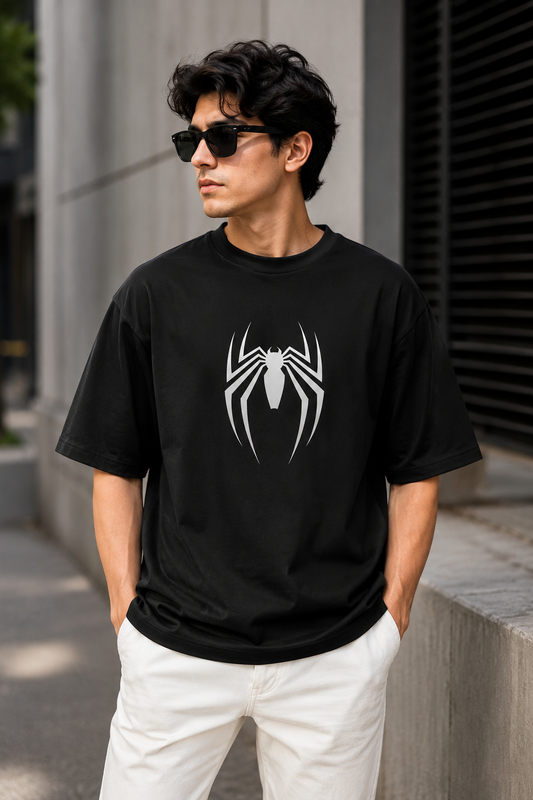 Spider-Man Edition: 240 GSM Heavyweight Drop Shoulder Oversized Tee
